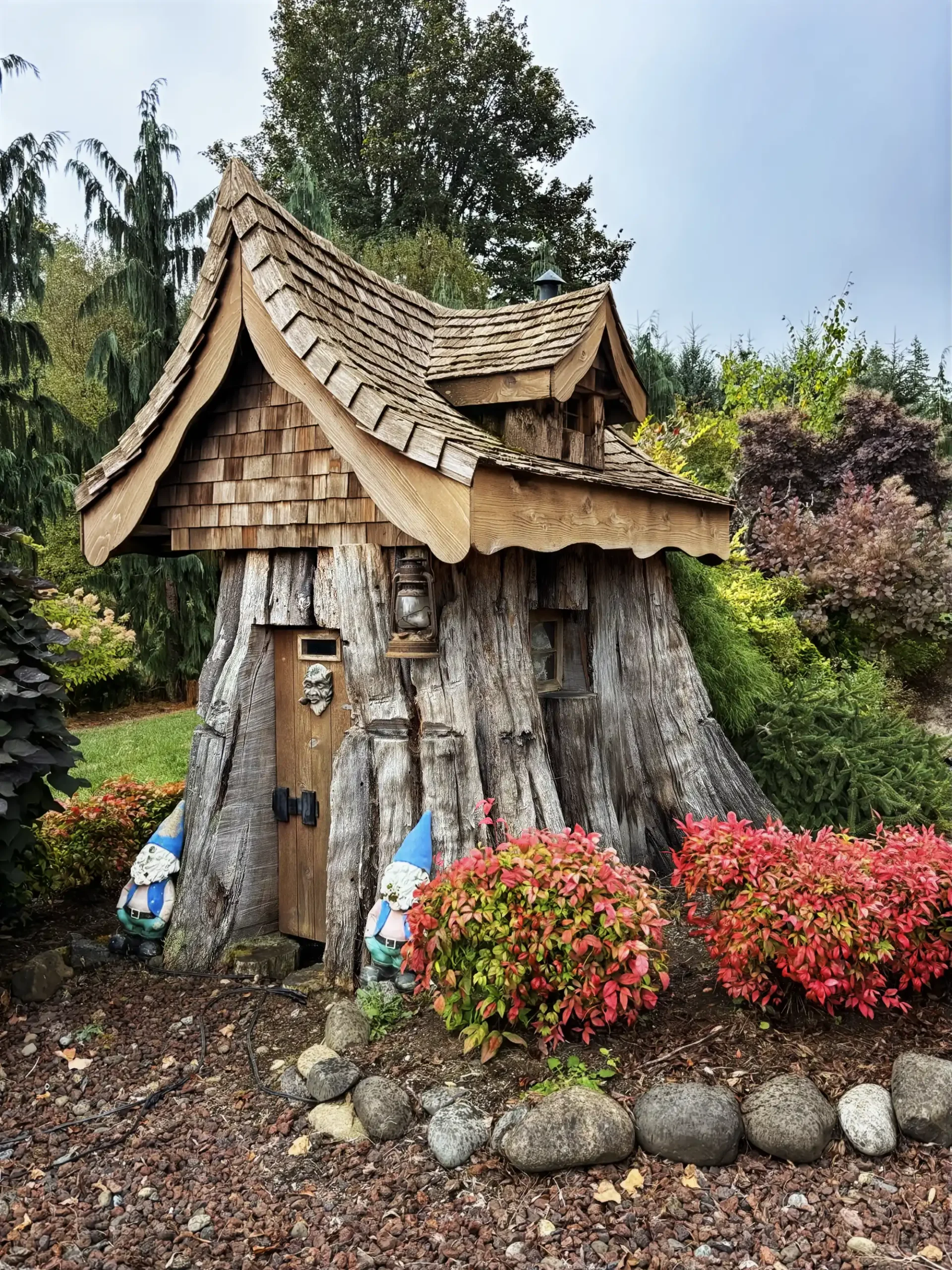 Stump house