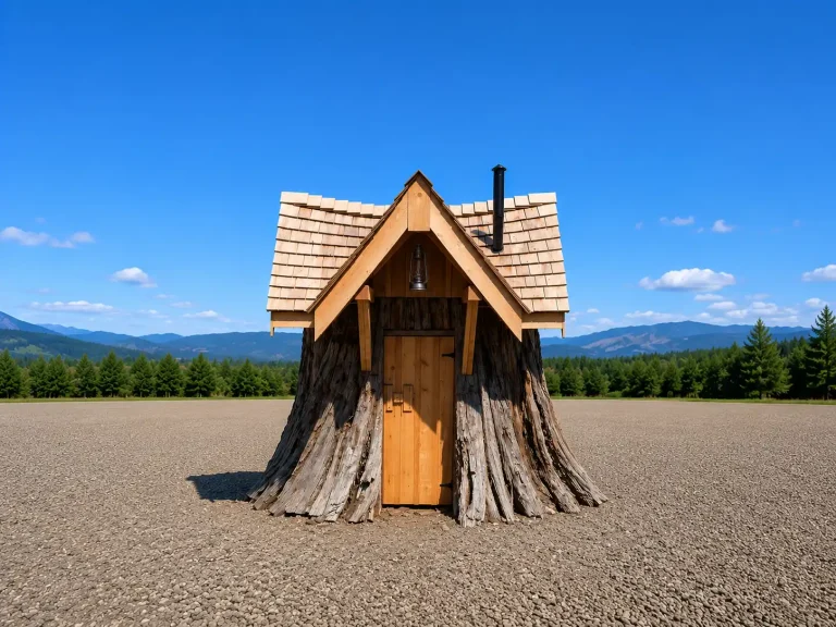 stump house front