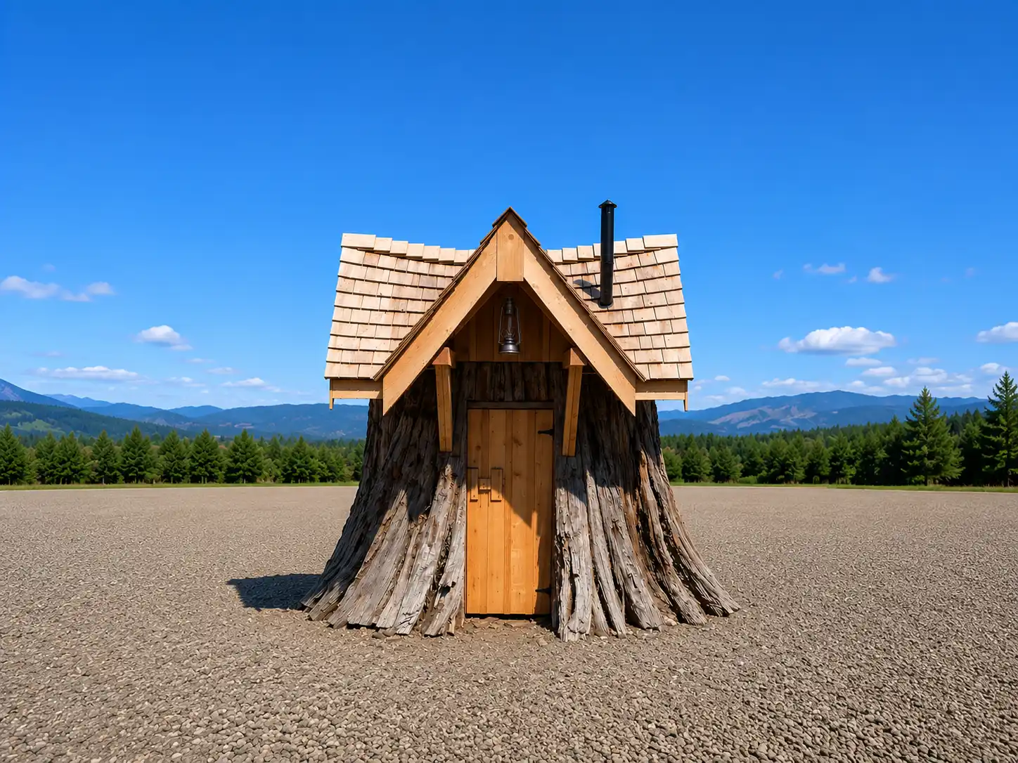 stump house front